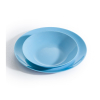 Luminarc Diwali Soup Plate 20cm Light Blue P2021 (Pack of 6Pcs)