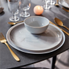 Luminarc Diwali Shell Structure Dessert Plate 19cm Q1660 (Pack of 6Pcs)