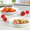 Luminarc Diwali Shell Structure Deep Plate 20cm Q1663 (Pack of 6Pcs)