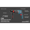 Ronix Rotary Hammer with 4 Functions 28mm 850W 2700