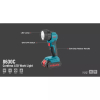 Ronix Torch Light LED Cordless , 250lumen of Brightness, Adjustable Head, Strong Body with Soft Grip Rubberized Handle, 20V 2AH 8630C