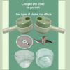 Handheld Mini Electric Food Chopper 4in1 Vegetable Cutter, Chopper, Food Slicer