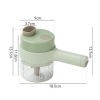 Handheld Mini Electric Food Chopper 4in1 Vegetable Cutter, Chopper, Food Slicer