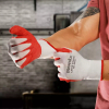 Ronix Latex-Coated Work Gloves resistant work gloves manufactured from five-yarn fibers resistant latex layer work gloves industrial applications washable and resistant to abrasion, shear, tear, and puncture high-quality raw materials RH-9000
