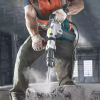 Ronix Demolition Hammer 1300W SDS Max Chuck 240 BPM Demolishing bricks, concrete, cement, stone and tile 2800