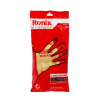 Ronix Latex-Coated Work Gloves resistant work gloves manufactured from five-yarn fibers resistant latex layer work gloves industrial applications washable and resistant to abrasion, shear, tear, and puncture high-quality raw materials RH-9000