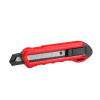 Ronix Utility Knife Cutter, Rubber Handle, Delta Model Integrated Blade Snapper for easy blade snapping Blade sections snap off providing a fresh, sharp cutting point,18mm RH-3004