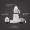 Preethi Chef Pro Mixer Grinder 750W with 2 Stainless Steel Jars, Overload Protector MG128/08