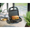 Philips Sandwich Panini Maker 3000 Series 750W with Nonstick Grill Plates, On/Off Switch HD2330/90