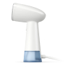 Philips Garment Steamer Handheld 980W 85ml Water Tank, Lightweight and Compact Design, Quick set-up, Kills up to 99.9% of Bacteria 1000 Series White STH1000