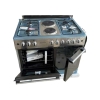 Westpoint Cooker 90x60, 4 Gas Burners, 2 Electric Plate, Electric Oven + Gas Compartment Inox WCER9642E8XBO