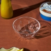 Ocean Reya Glass Bowl 5" – Elegant Clear Glass Serving Bowl for Desserts, Fruits & Salads 1P03420