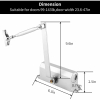 Generic Adjustable Overhead Fire Rated Door Closer - 45-75 kg Capacity, Easy Installation, Durable Aluminum Alloy for Commercial/Domestic Use.