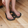 EMS Rechargeable/Wireless Foldable Foot Massager Mat with Muscle Stimulator 6 Modes, Muscle Pain Relief Physiotherapy Foot Massage Pad, Foot Massage for Improving Blood Circulation