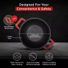 Pigeon Imperi Luxe Cast Iron Kadai 24cm – Natural Non-Stick, Toxin-Free & Durable Cookware Sap 16300