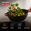Pigeon Imperi Luxe Cast Iron Kadai 20cm – Natural Non-Stick, Toxin-Free & Durable Cookware SAP 16299