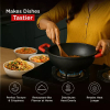 Pigeon Imperi Luxe Cast Iron Kadai 26cm – Natural Non-Stick, Toxin-Free & Durable Cookware Sap 16301