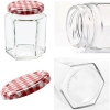 Generic Glass Jar with Draft Lid 380ml – Stylish & Airtight Storage for Kitchen, Pantry or Home 447-380