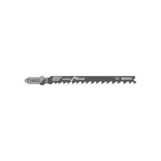 Bosch Jigsaw Blade T 144 D Speed for Wood 100mm 2608630040