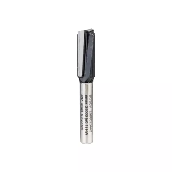 Bosch Straight Bit 6Mm, 8 X 19.6 X 51Mm 2608628442