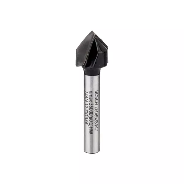 Bosch V-Grovee Bit 6Mm, 12.7 X 12.4 X 45Mm 2608628447