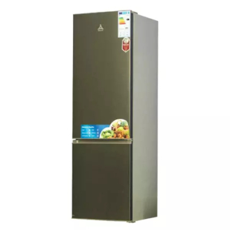Delta Refrigerator 273L 2 Door Defrost Bottom Freezer Combi Inox DRF-358.I