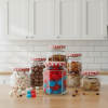 Generic Glass Jar with Draft Lid 280ml – Stylish & Airtight Storage for Kitchen, Pantry or Home 447-280
