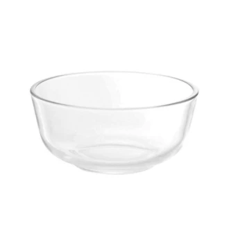 Ocean Assurance Bow 1Pc L 4.5&Quot; – Elegant Clear Glass Serving Bowl For Desserts, Salads &Amp; Snacks 1P00723