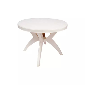 Cello Round Party Table Angular Multi-Color