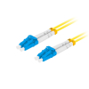 Fiber Optic Patch Cord LC/UPC-LC/UPC Single Mode Duplex 2 Meters G657A1-LSZH