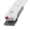 Tronic 3 Way Extension Socket + USB + USB C