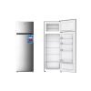 EvoQ Defrost Refrigerator 237L with VCM Steel Door, LED Light & Glass Shelves ER-24DF