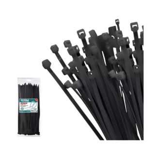 Total Cable Ties 100 x 2.5mm Black THTCTB10025 (100pcs Set)