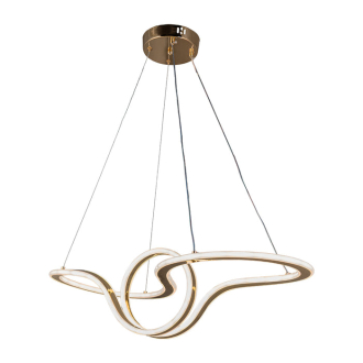Tronic Chandelier Three Colour LED Light WH 25CL-18-GO-TC