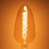 Tronic Glass Egg Shaped Vintage Bulb 8W E27 (Screw Type)
