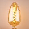 Tronic Glass Egg Shaped Vintage Bulb 8W E27 (Screw Type)