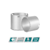 Total Hole Saw 73mm Carbide Gritted TAC440731