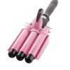 Generic Curling Iron 1-Inch 3 Barrel Hair Waver Wand - Ceramic Heating Styling Tool, Fast Heating, LCD Display, Adjustable Temperature Hair Crimper.