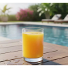 Ocean Glass 6pcs Fin Line Juice 175ml Drink Tumbler 1B01206L