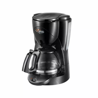 Delonghi Coffee Maker 2.4l Glass Jug 10 Cups Capacity 1000w Icm2.1b - Keep Warm Plate Drip Coffee Machine On/Off Button Water Level Window