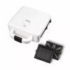 Kenwood Sandwich Toaster 4 Slice 2 in 1 Grill and Sandwich 1300w Smp94.A0wh - Non Stick Grill Plate Temperature Light Indicator Multifunctional