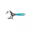 Total 2in1 Adjustable Wrench 250mm with Pipe Wrench Function, 2pcs Jaw Protector THT10210G